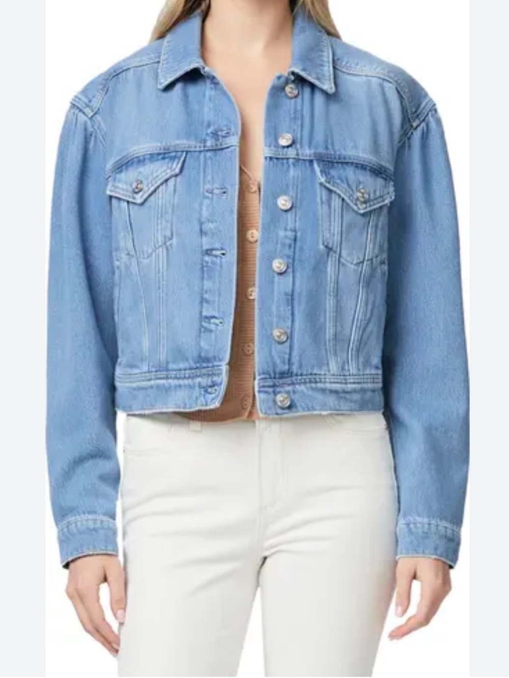 Paige Blythe Denim Jacket Size Small